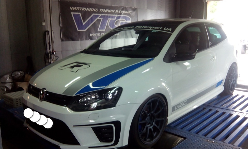 New Polo WRC заїхав на прокачування ... фінал - Стейдж 3 2
