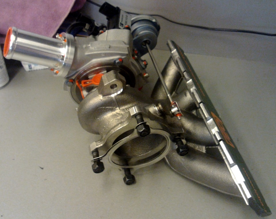 St.3 на Audi A4 B8 2.0TFSI та перенесення байпаса ... 2