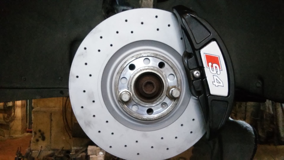 › СТОК -Stage1- Stage2 - Stage 3 гальмівної системи Audi A4 B8 ... 2