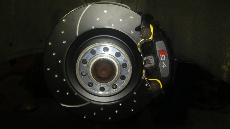 › СТОК -Stage1- Stage2 - Stage 3 гальмівної системи Audi A4 B8 ... 1