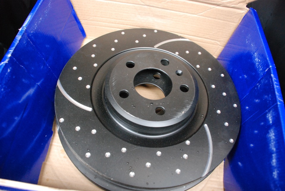 Тормозні диски та колодки EBC Brakes на КВАКУ 3