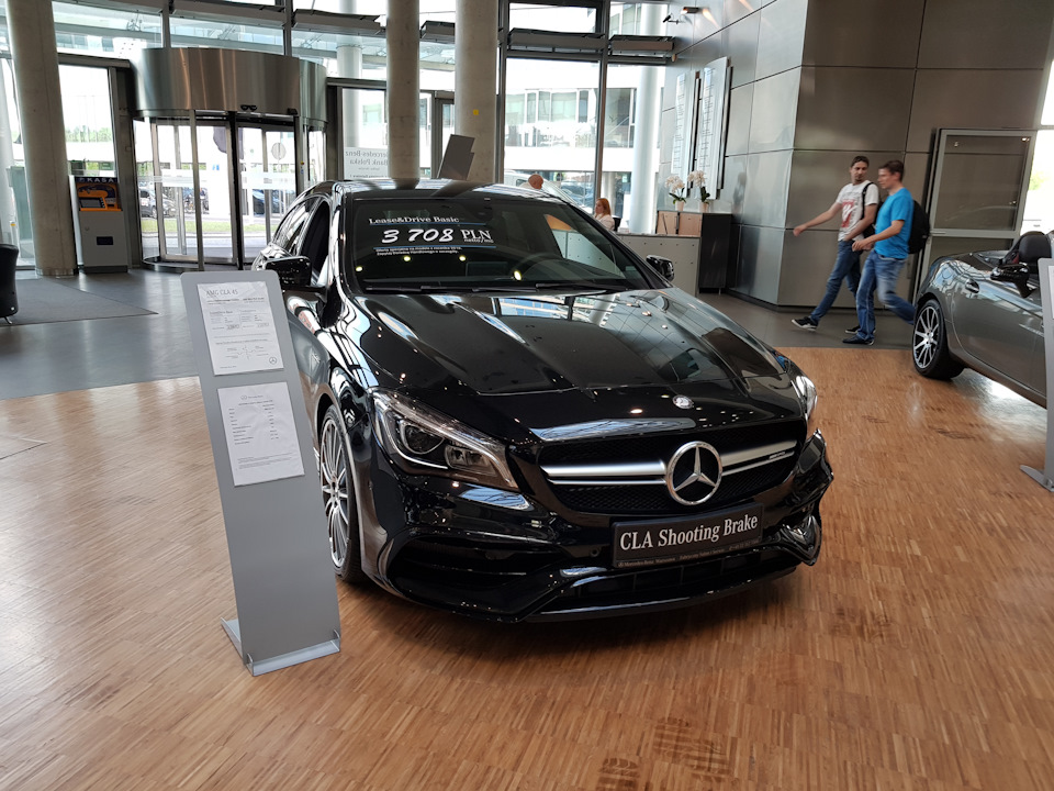Про нову машину CLA 45 AMG 2