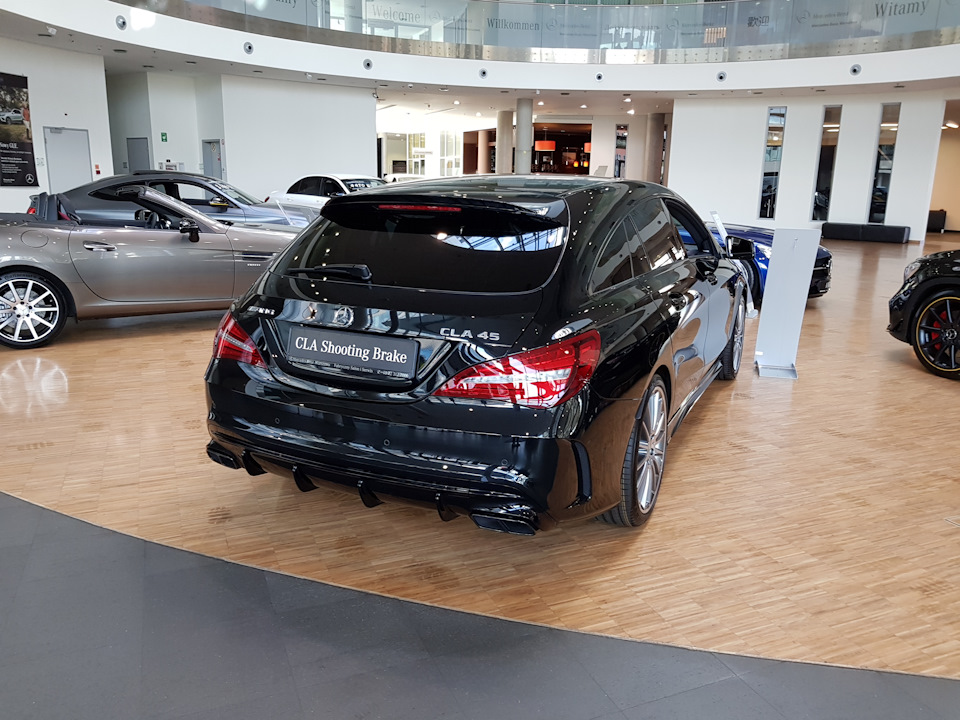 Про нову машину CLA 45 AMG 1