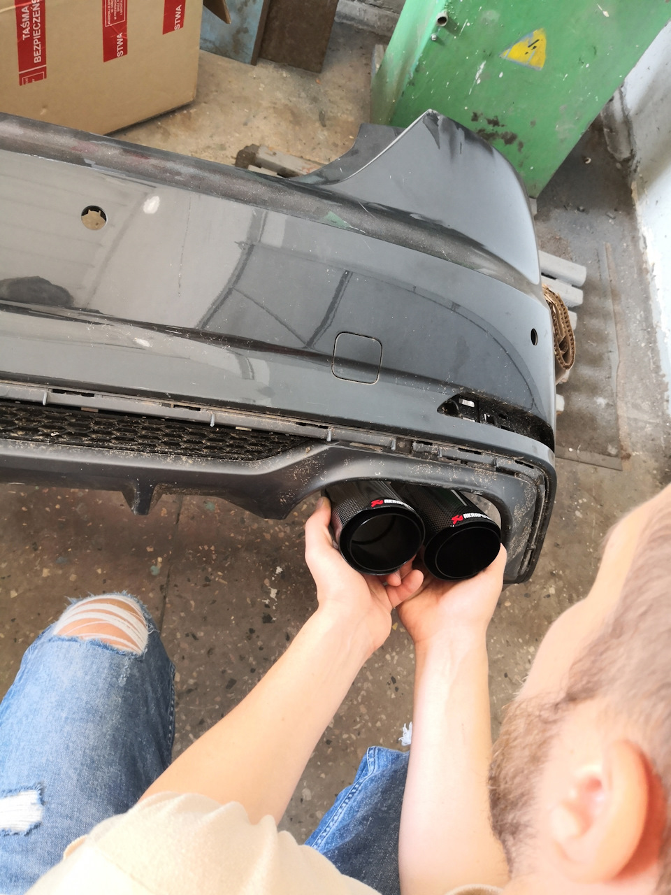 Akrapovic мені в бампер) Вихлоп. Нарешті приїхали всі компоненти! 2