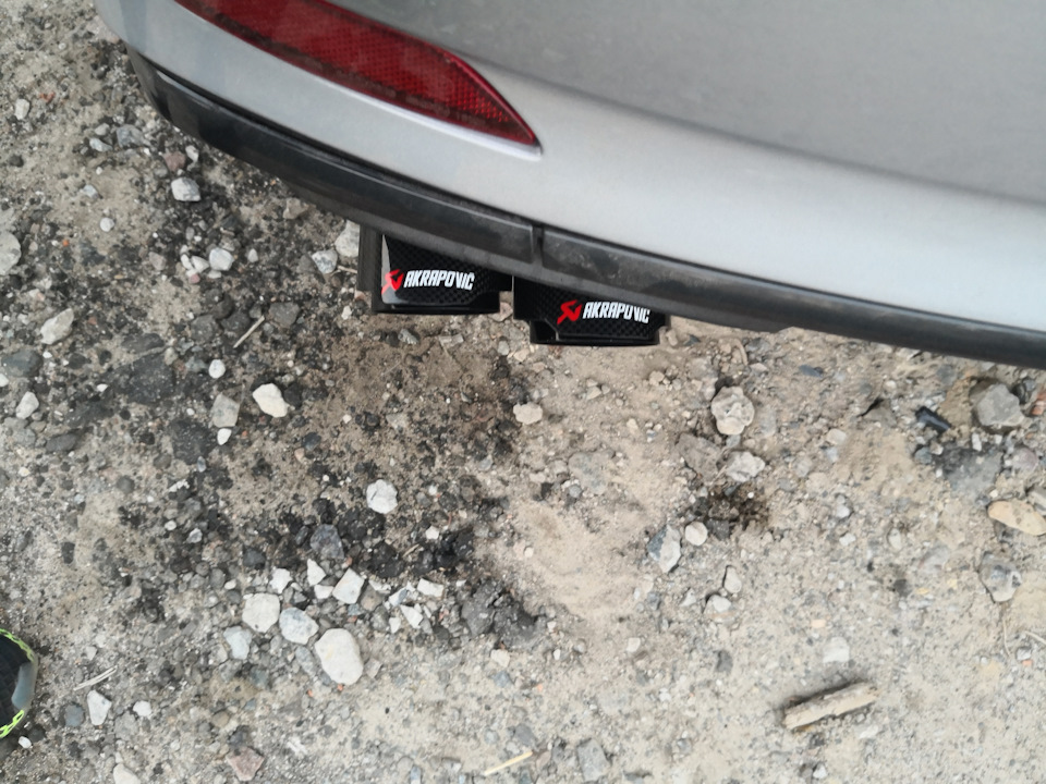 Вихлоп A5b9 Sportback : Даунпайп + заслінки + Akrapovic 2
