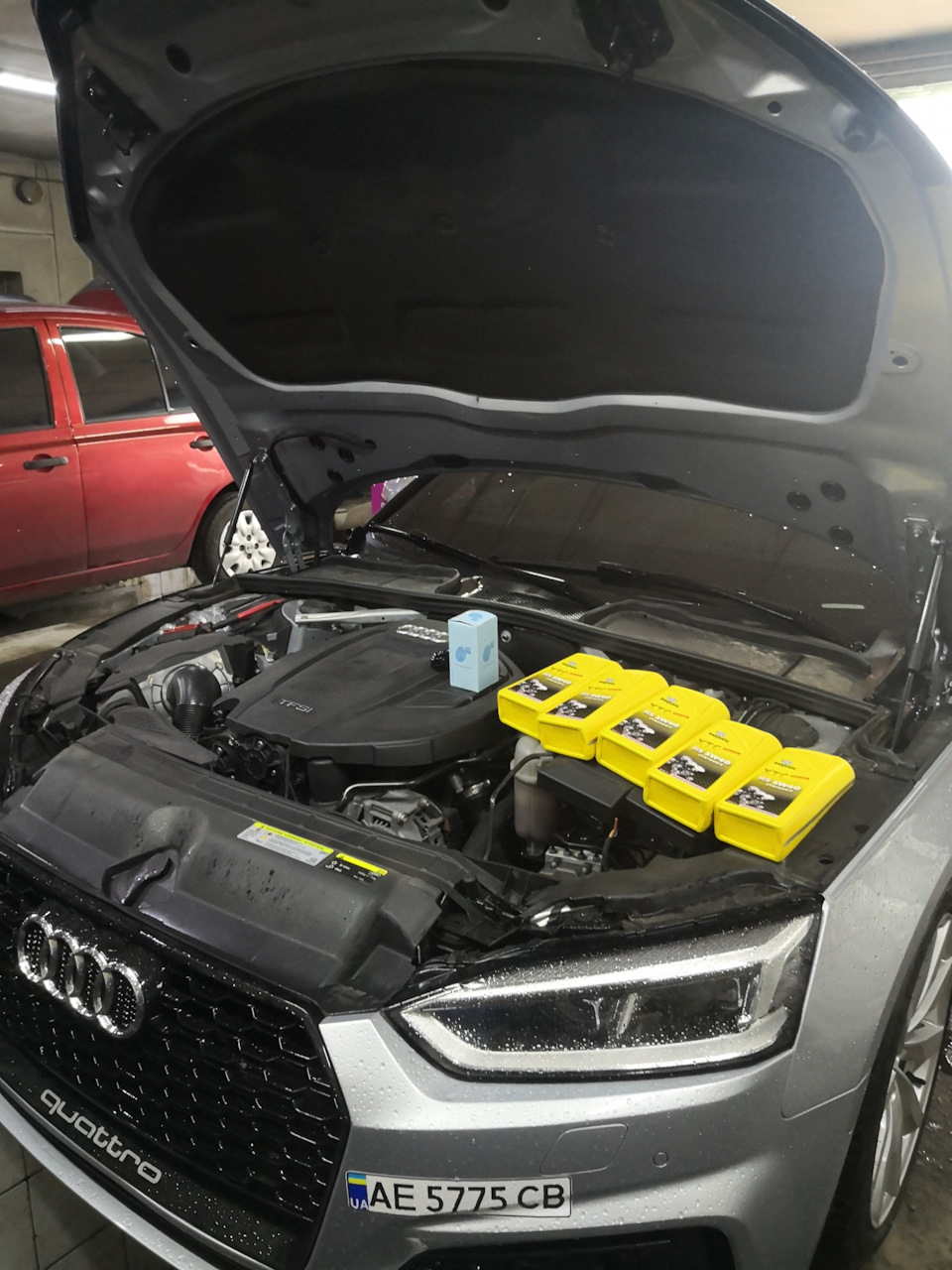 Заміна мастила Bardahl RS5W40 1