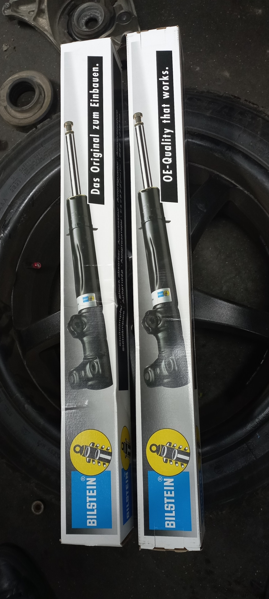 Заміна стійок Bilstein 1