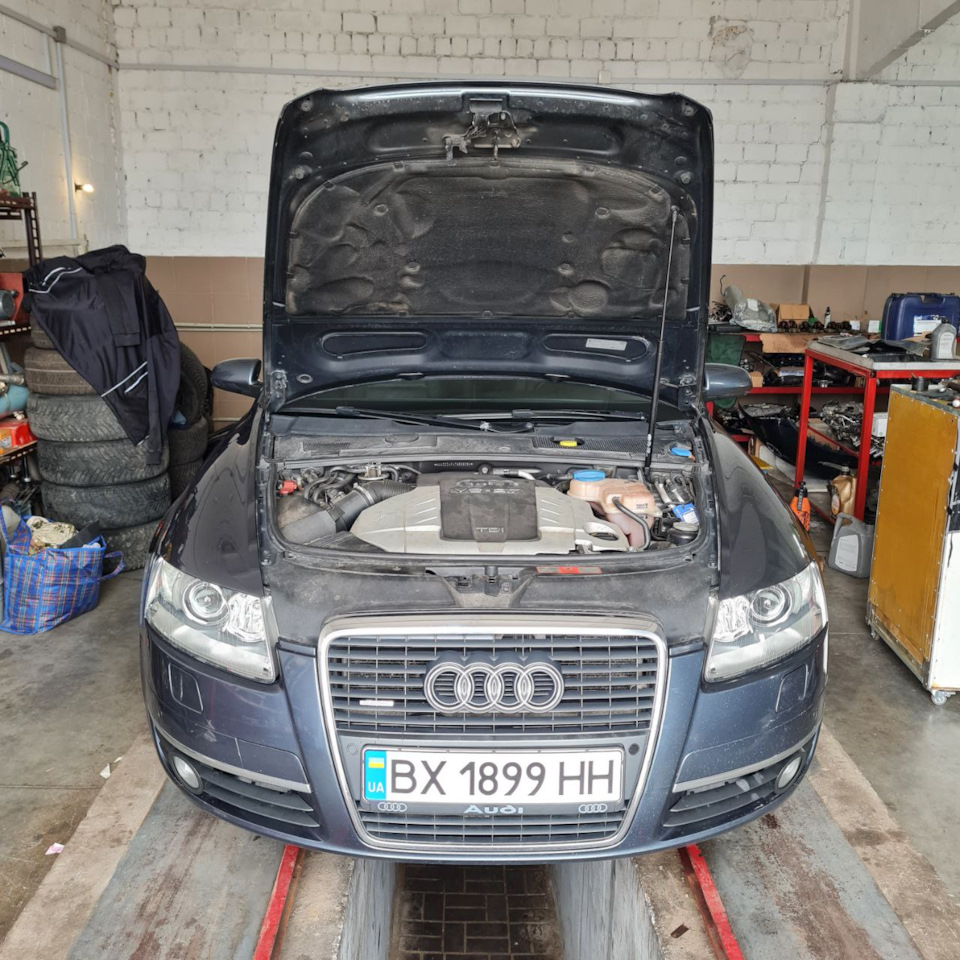 Заміна роликів A6C6 3.0tdi ASB 1
