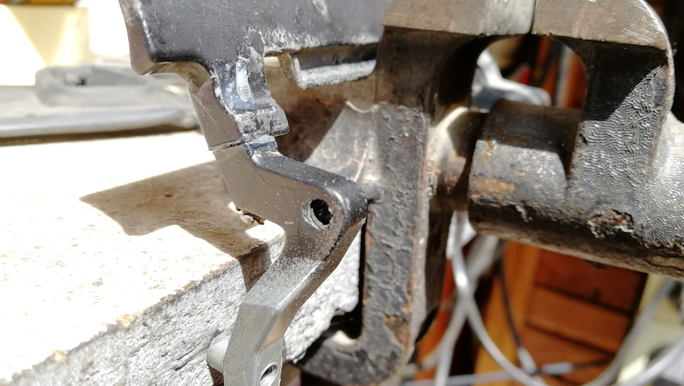 Fixed broken tailgate handle 4