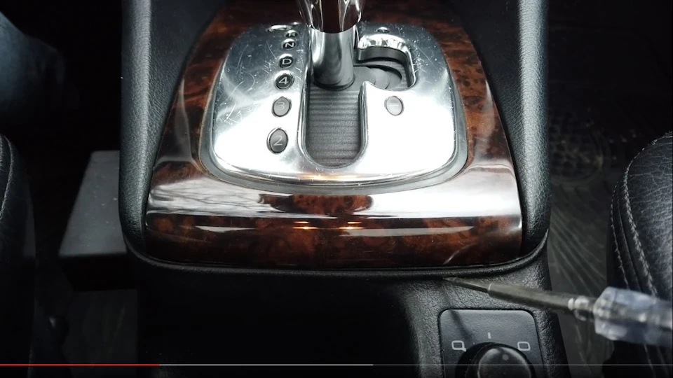 Ремонтуємо перемикання передач у режимі tiptronic.