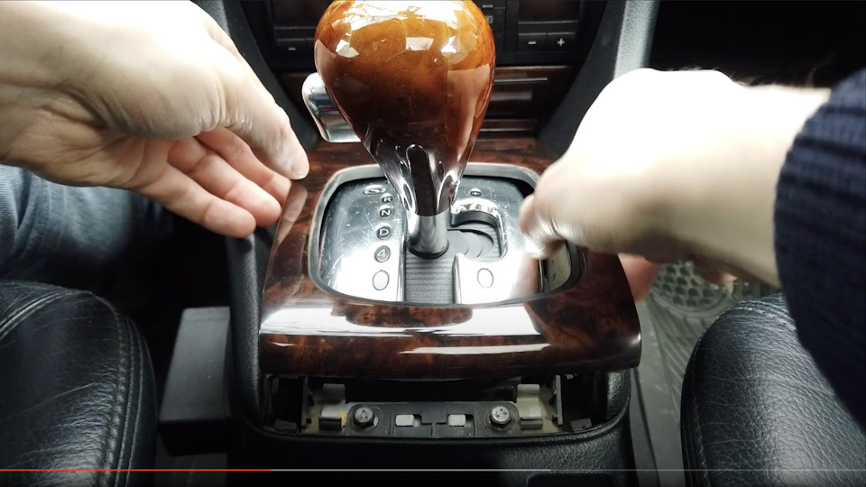 Ремонтуємо перемикання передач у режимі tiptronic. 2