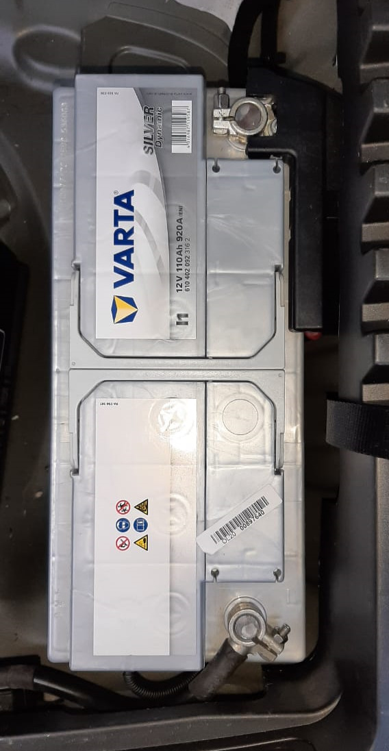 Заміна: Акумулятор VARTA, + прописування АКБ у VCDS. Доповнено 4
