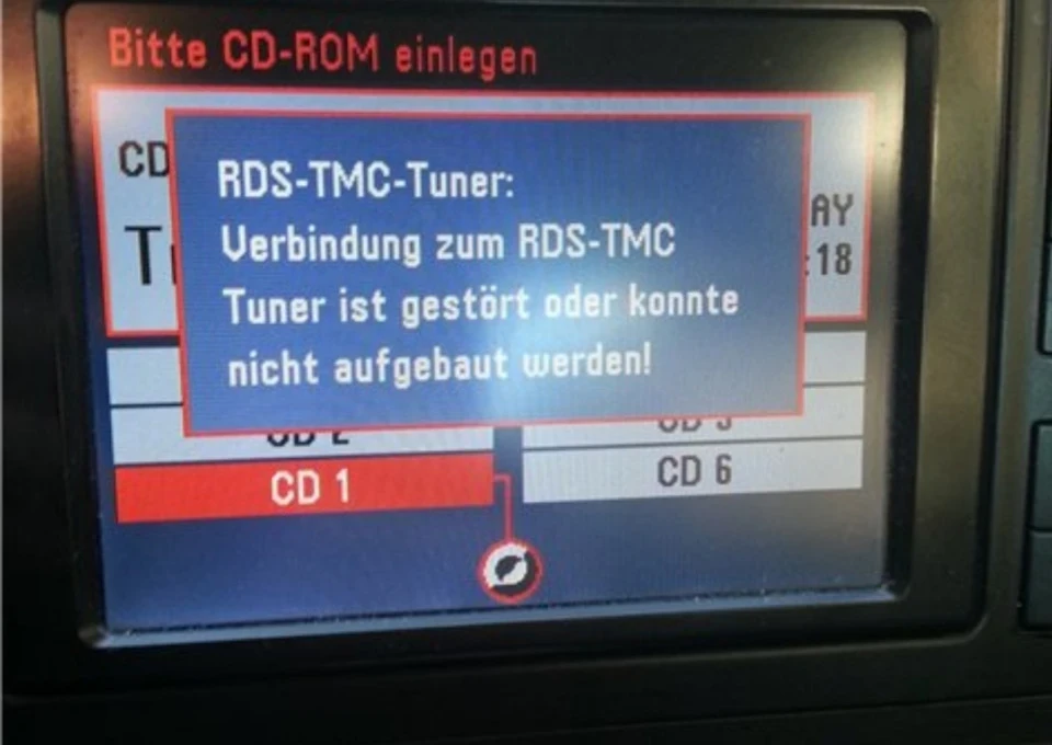 Прибираємо напис RDS-TMC TUNER