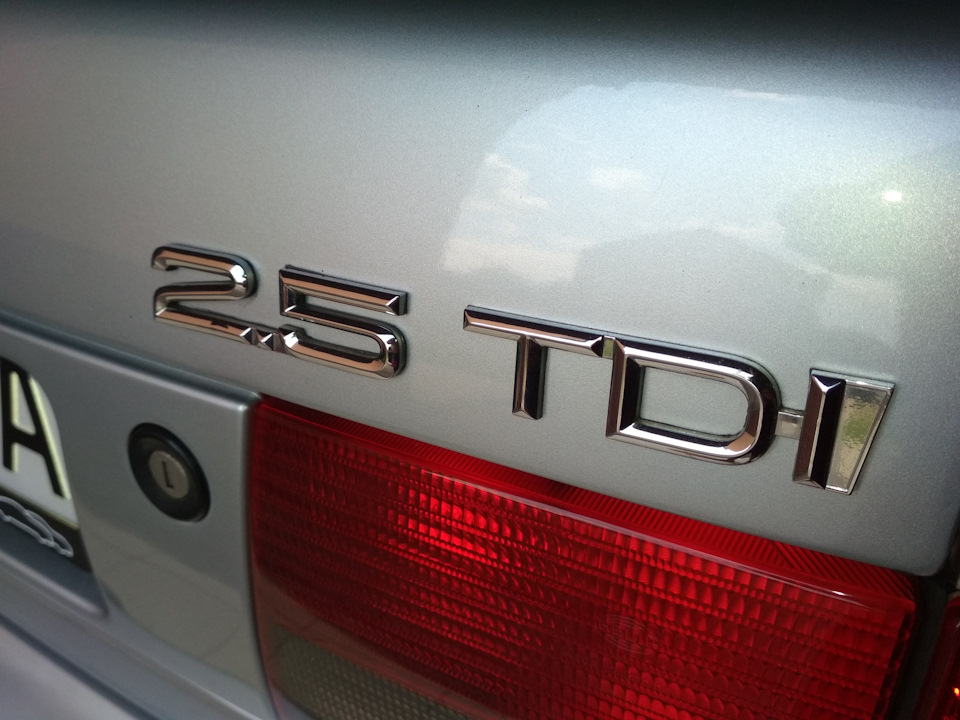 Відновлення шильдика 2,5 TDI 1