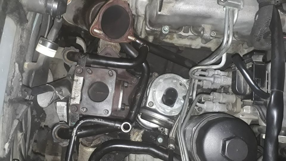 Чистка ВКГ, заміна мембрани на 2.5 tdi AKN 2
