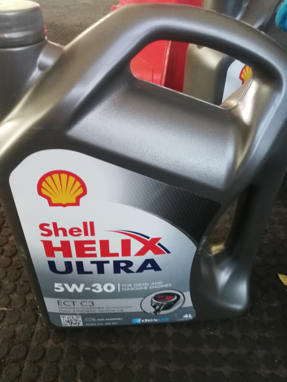 Заміна мастила Shell helix ultra 5w-30 2