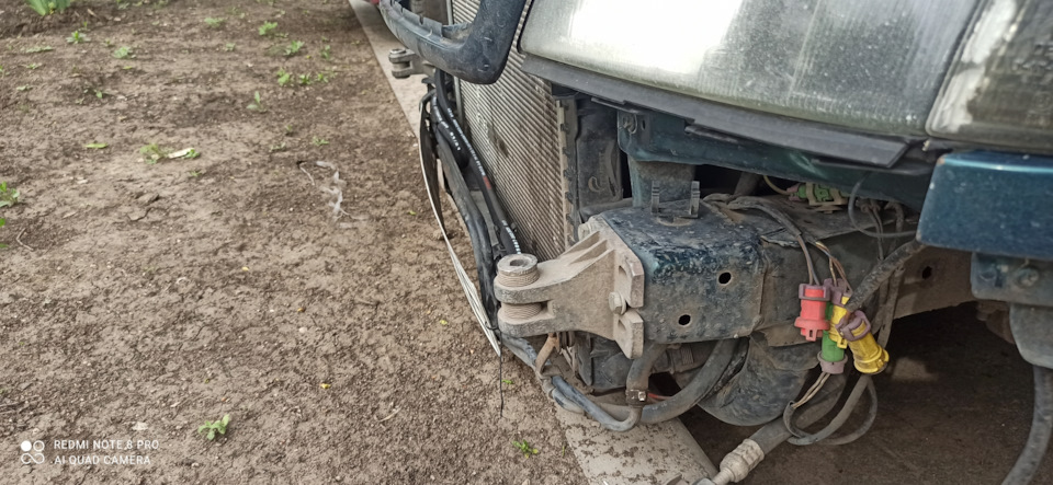 Встановлення масляного радіатора охолодження малого двигуна 2