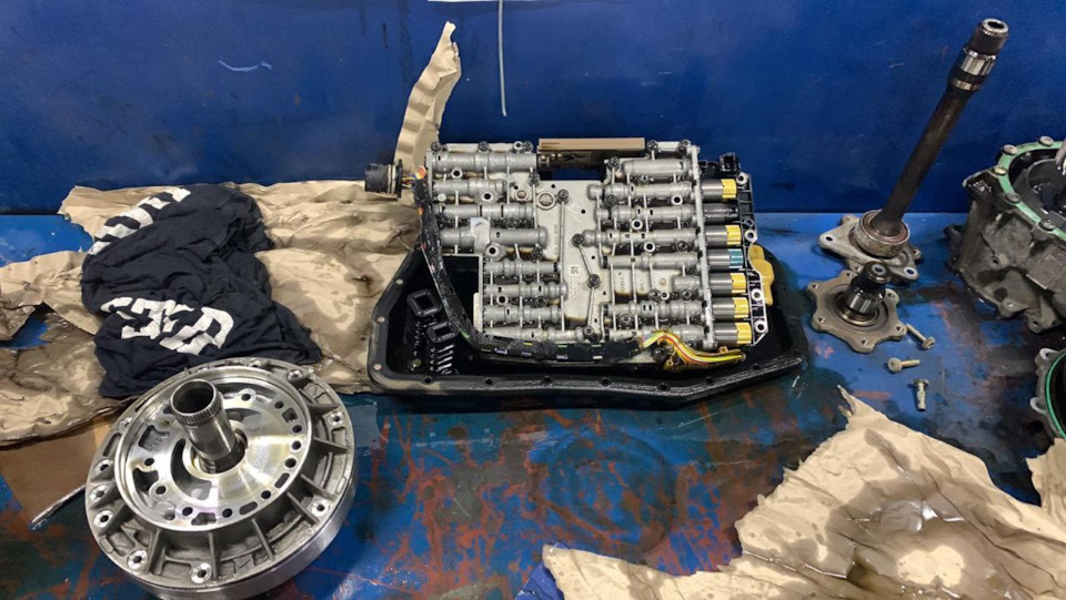 Ремонт АКПП 6hp19 на А6 С6 3