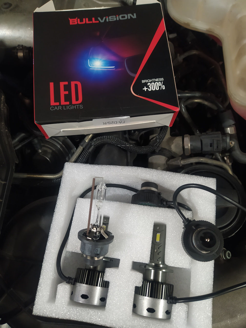 Led лампи в d2s лінзу 2