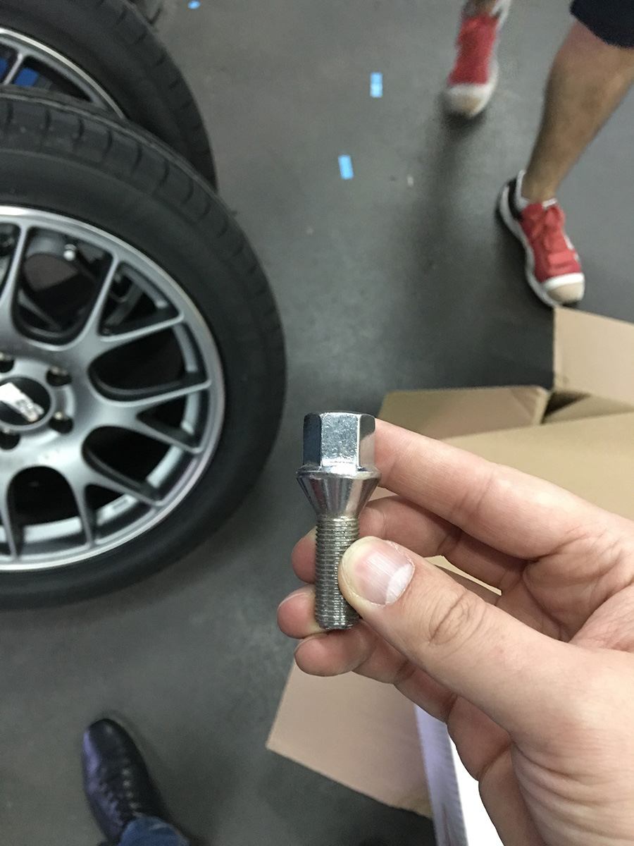 Ось вони BBS CH-R 18 у тапках Fulda Sport Control 255/45 3