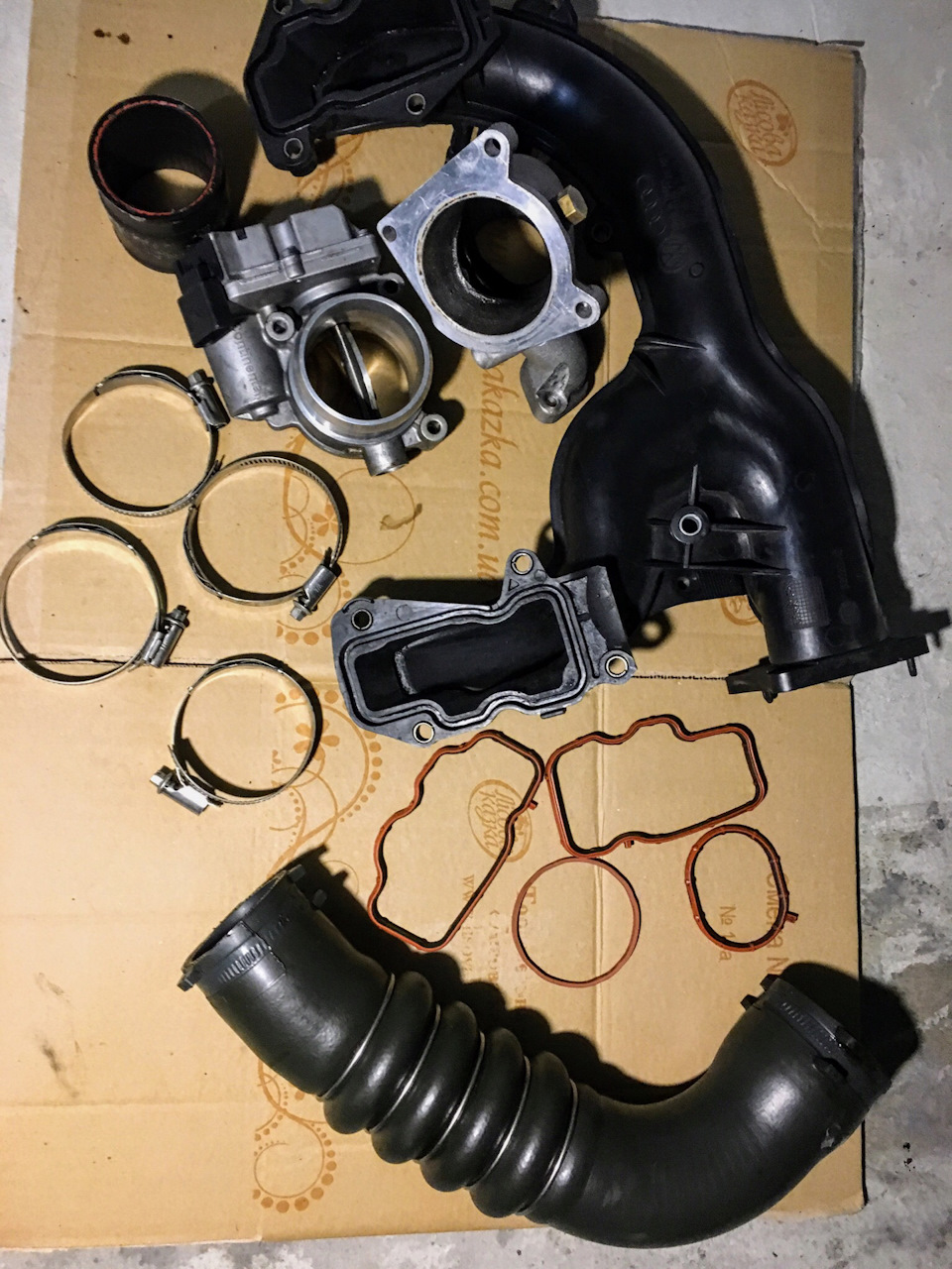EGR частина 2 + вихрові заслінки 1
