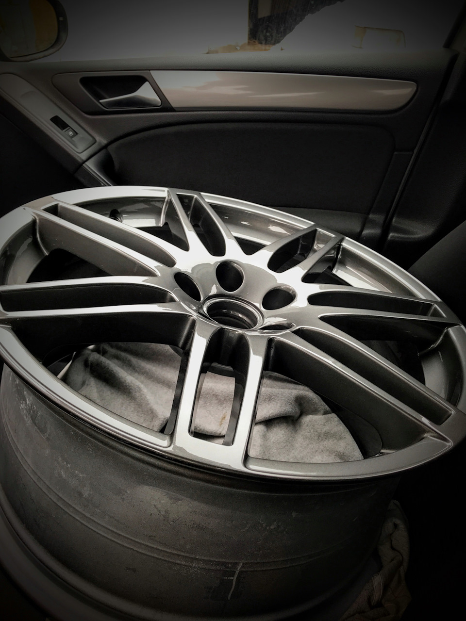 Фарбування дисків Audi 19х9j 4