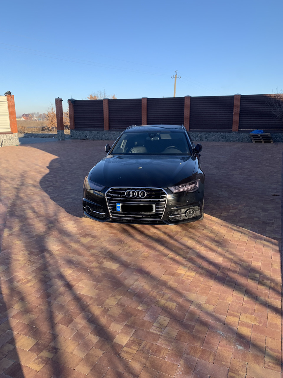 Погане світло Led фар audi a6 c7 2015р 1