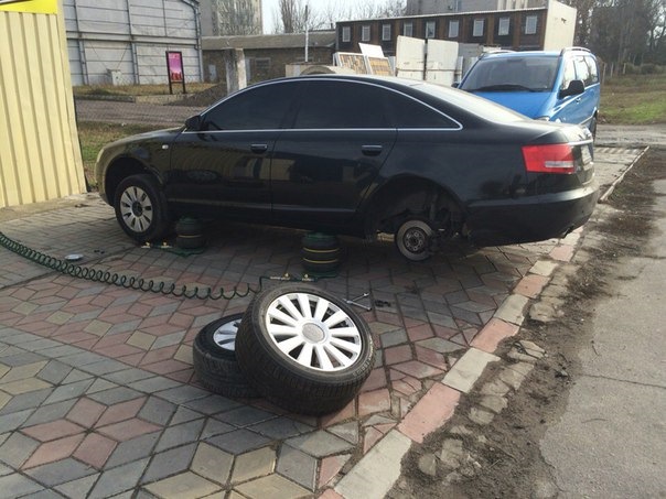 Установка дисков r18 2
