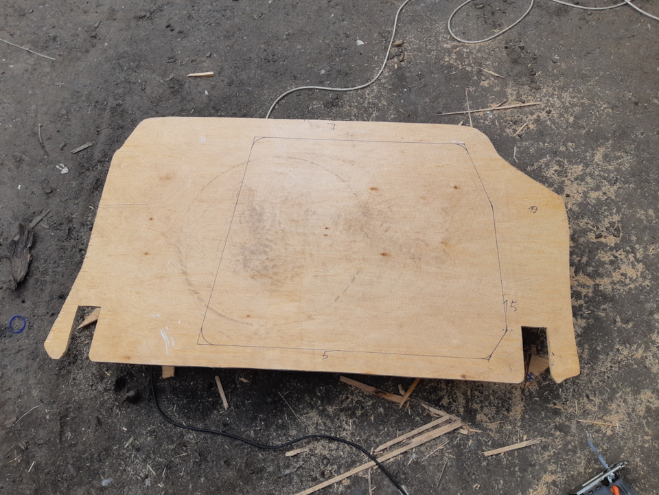 Підлога в багажник з фанери 3