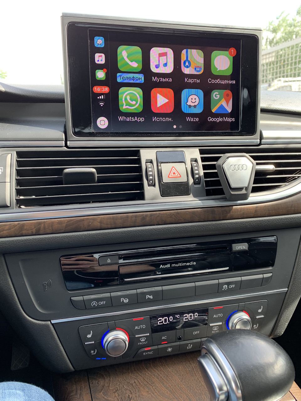 Audi a6 2012 mib 2 high CarPlay ч.2 1