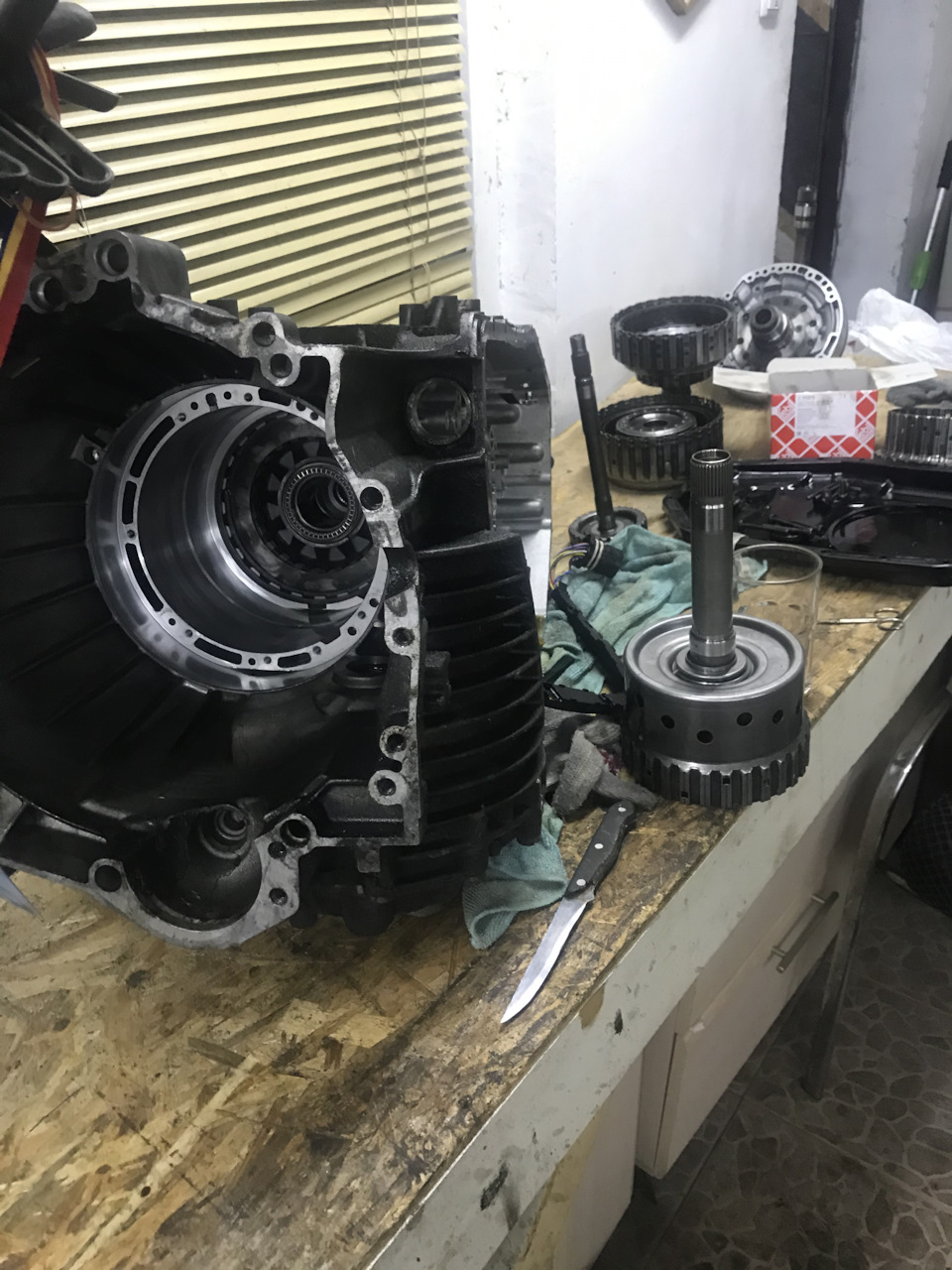 Болячки Ауді з коробкою або p0738 4