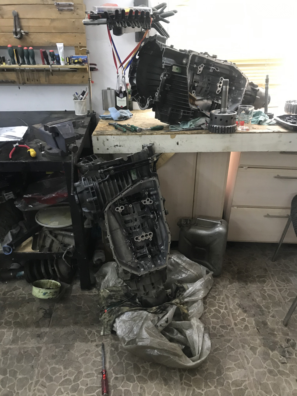 Болячки Ауді з коробкою або p0738 5