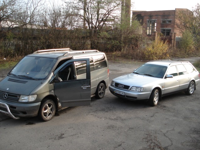 Mercedes Vito проти Audi A6 avant 5
