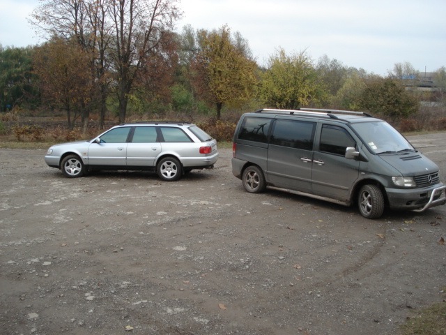 Mercedes Vito проти Audi A6 avant 3