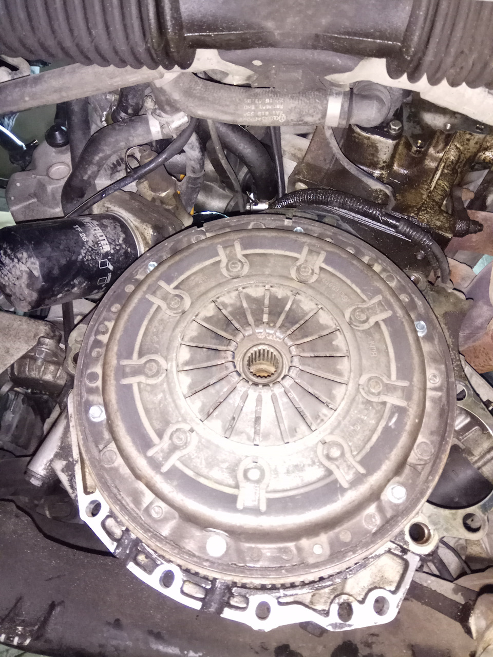 Зміна акпп на мкпп audi a6 c4 1.8 ADR 4