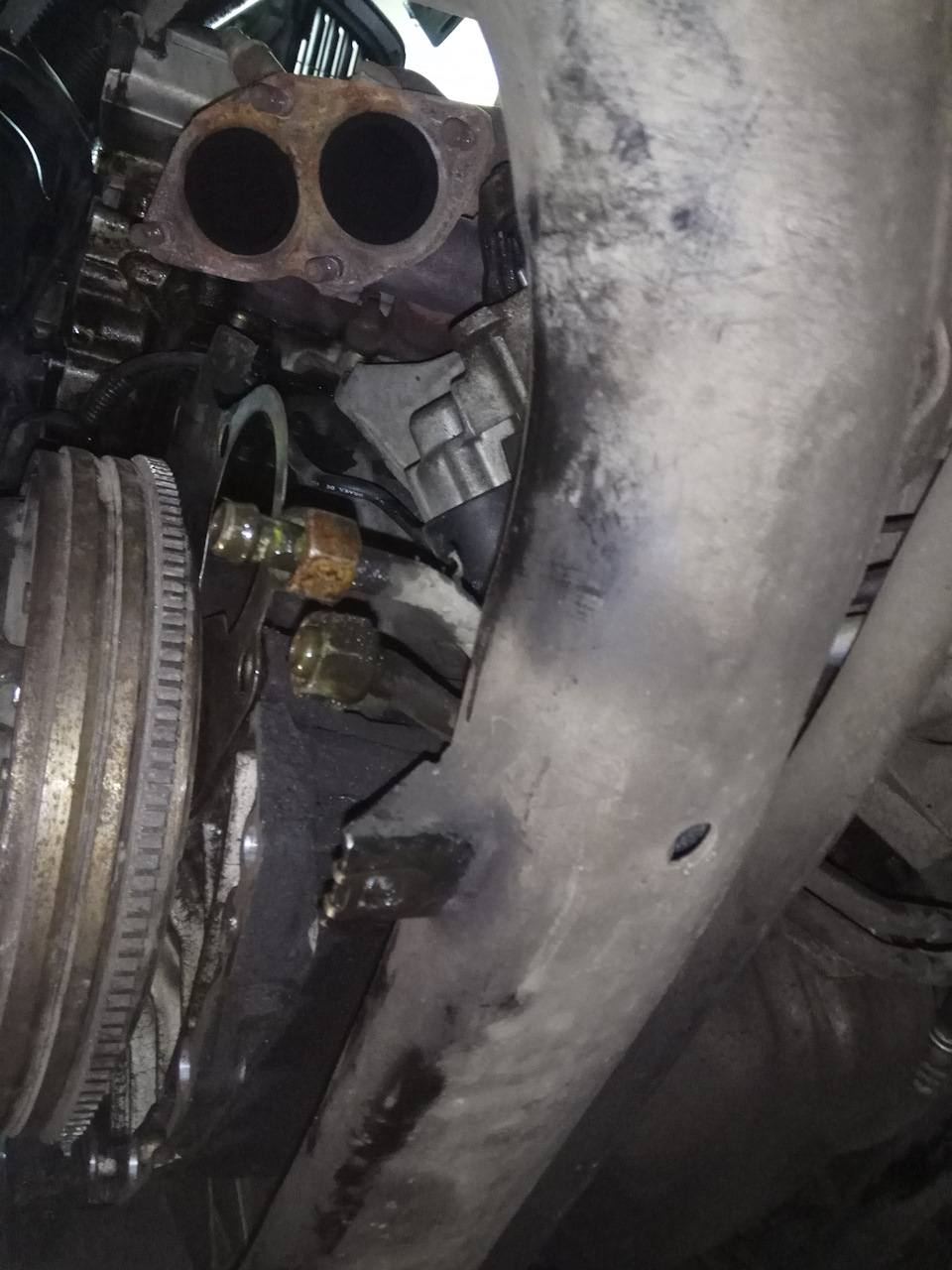 Зміна акпп на мкпп audi a6 c4 1.8 ADR 3
