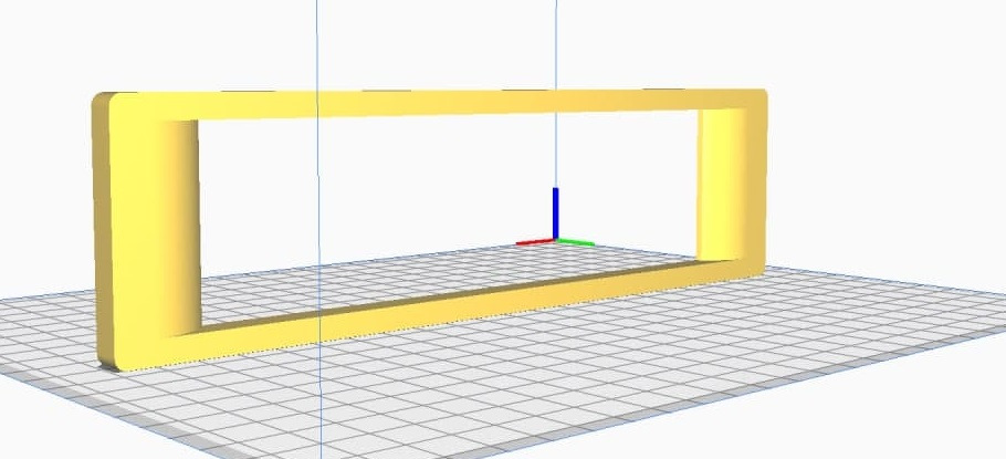 Перехідна рамка магнітоли або освоюємо 3D 2