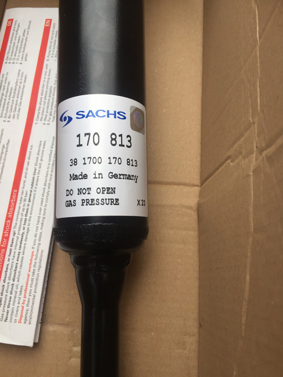 Питання до знавців. Sachs відрізнити оригінал від підробки 1
