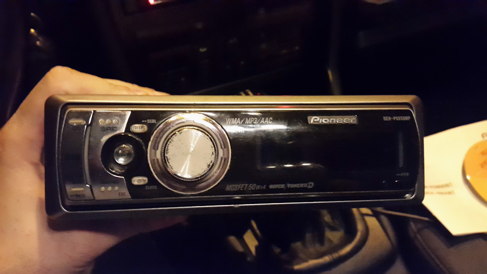 Заміна старого Pioneer DEH-6850 на Pioneer DEH-X5800BT 3