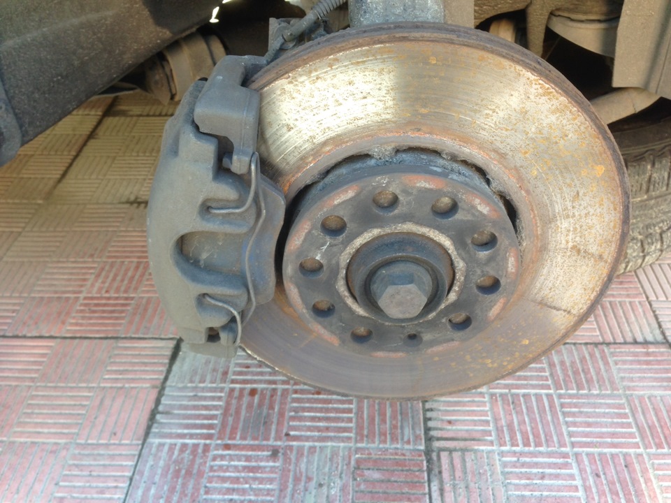upgrade brakes system 288->312 і повна ревізія передніх супортів 1