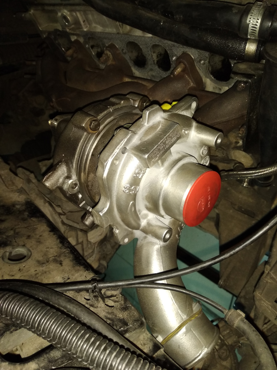 Встановлення турбіни GTB1756VK 1