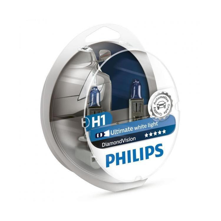 Небагато затарився і лампи Philips Diamond Vision vs Xenon 2