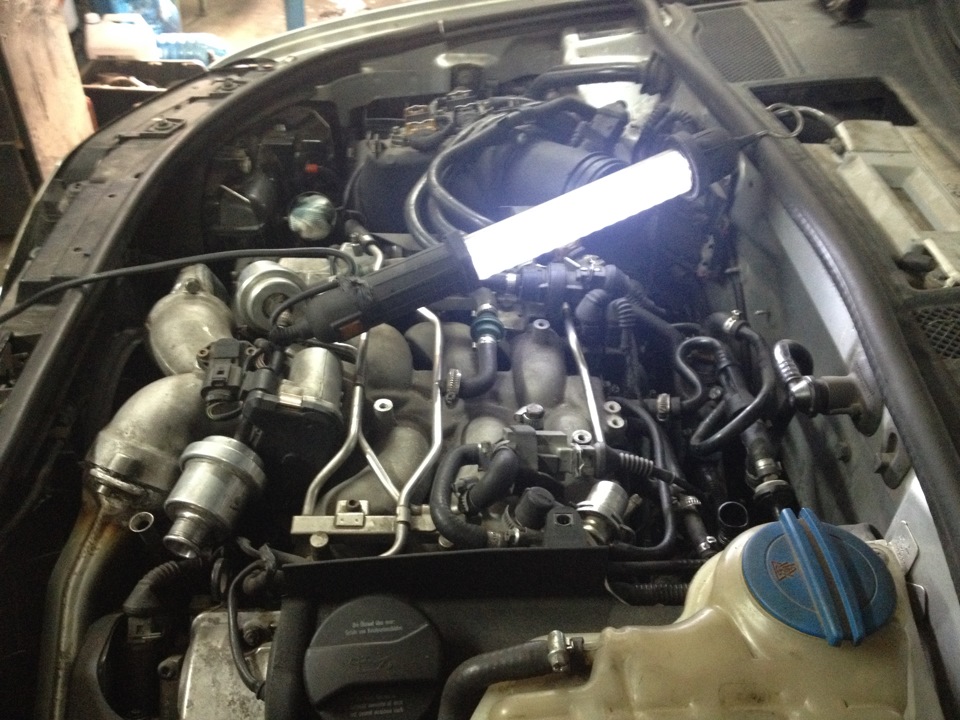 Чистимо ВКГ Audi 2.7)) 2