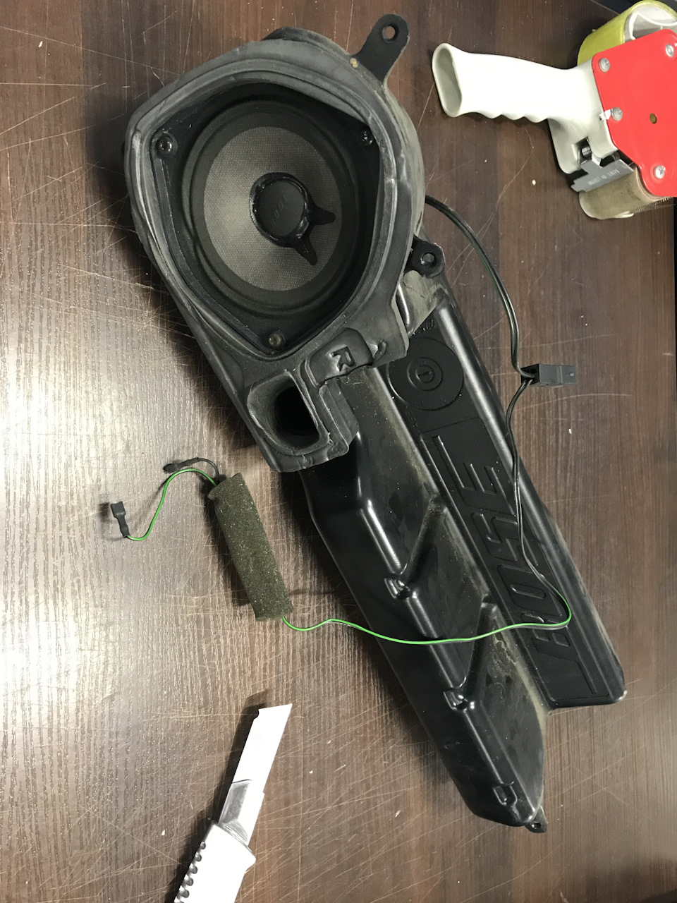 Акустика BOSE / Ручка КПП 1