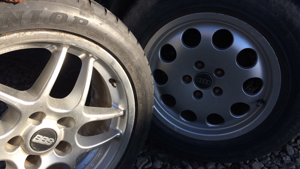 Перевзулися до літа. BBS VZ 17'' 8J PCD 5*112 bore 68 mm 2