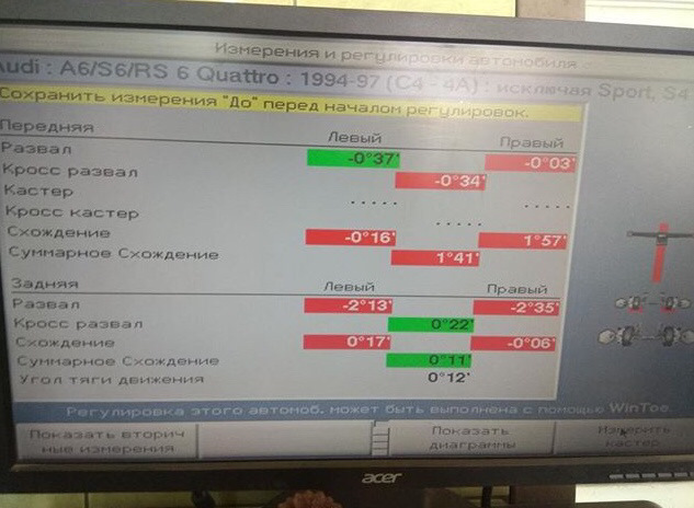 Развал-сходження. Задерта морда. 2