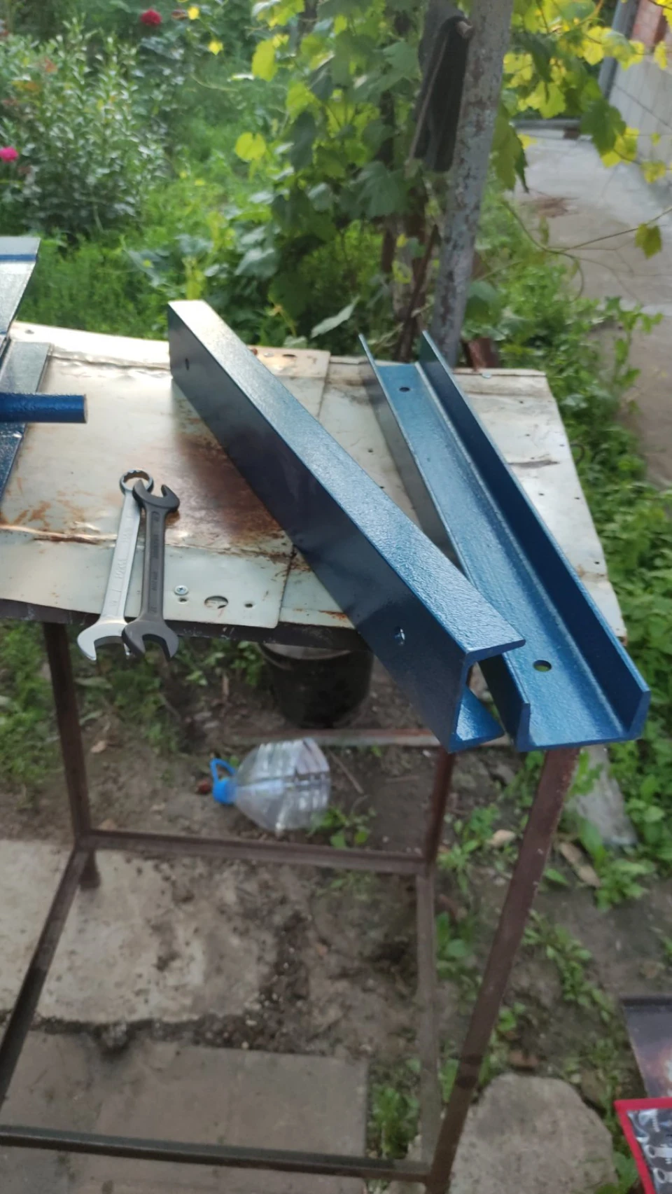 Прес з домкрата