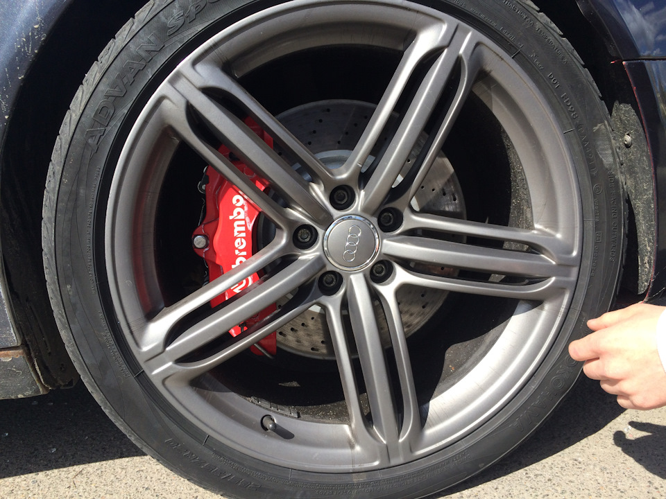 ФОТО Brembo 18Z встановлено на Audi A6 C6 3.0TDI (RS) від MyzHikk 4