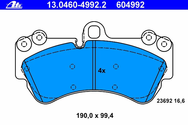 Установка Brembo 17Z/BM5 330x32 та 18Z 350х32 на Audi A6 C6 (маточина 92 мм) БЕЗ ПЕРЕДІЛ 4