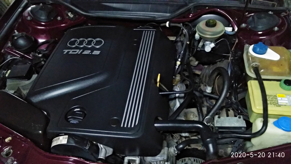 Мийка двигуна 2.5 TDI AEL 1